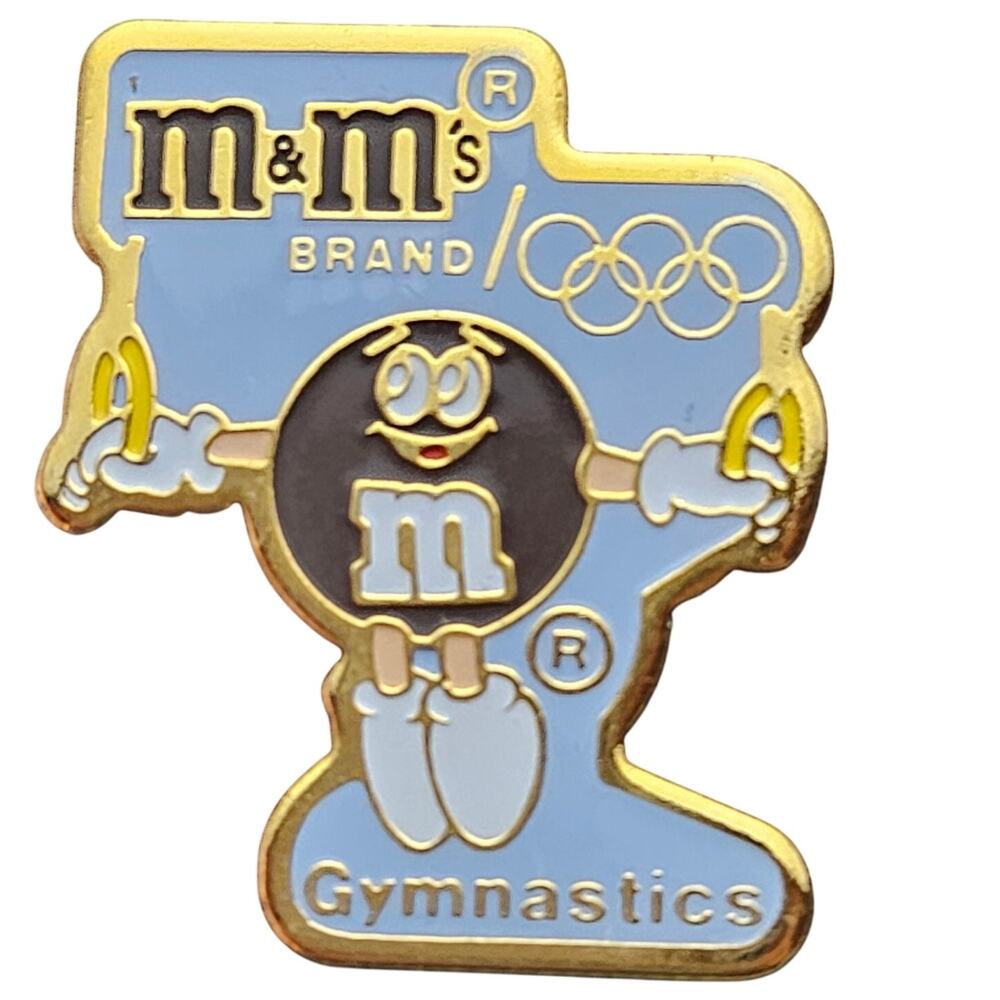 1991 Canadian Olympic Association Gymnastics M&M Pin 1992 Winter France